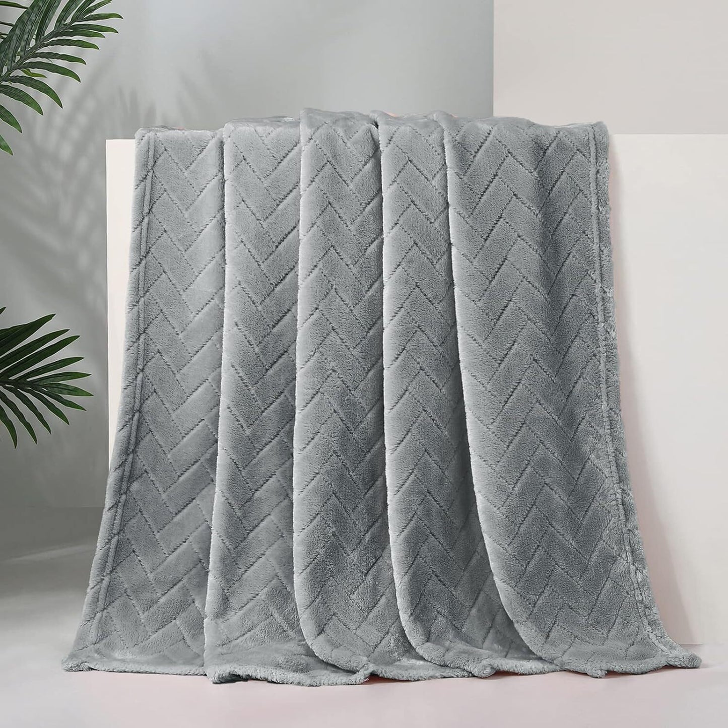 Warm and Breathable: Plush and super soft material makes the blanket warm enough for cuddling up on the couch and napping. Breathable fabric and unique woven technology accelerate air flow to get rid of breaking out in a sweat