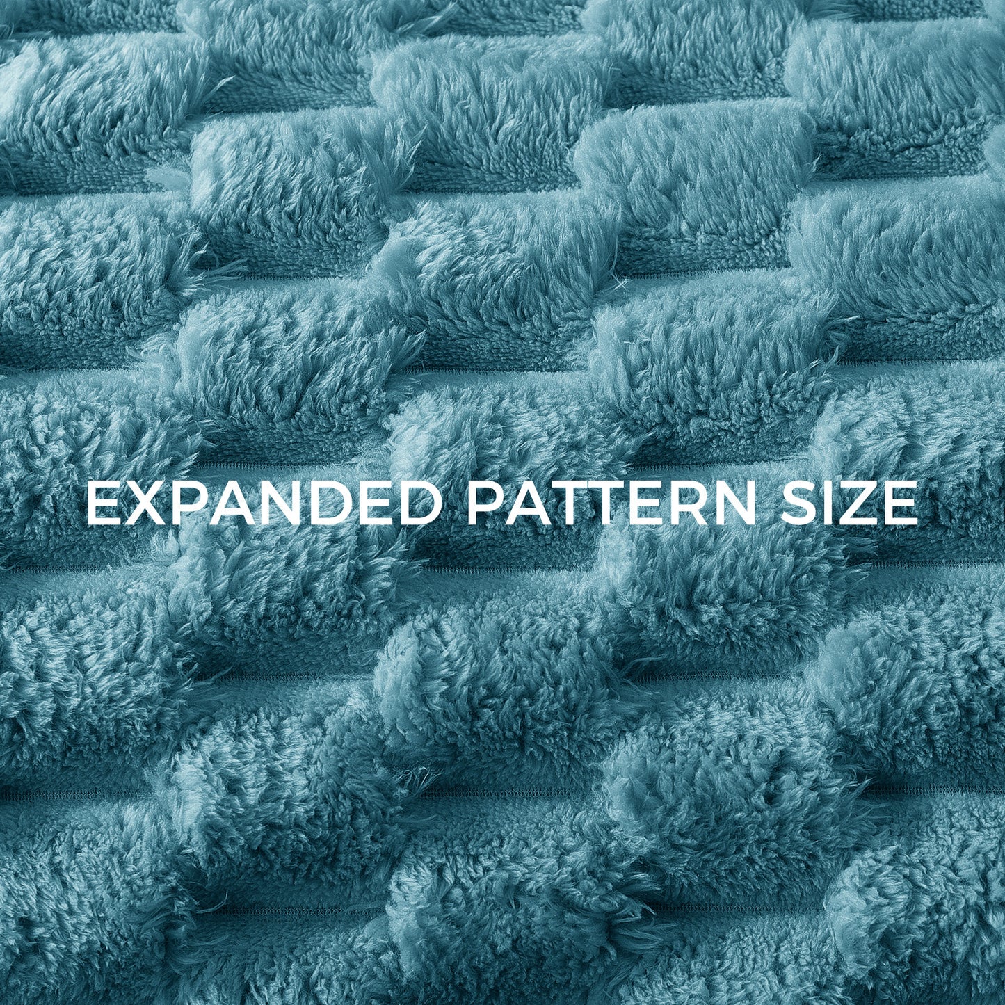 Whale Flotilla Twin Size Blanket for Bed with Expanded 3D-Jacquard Pattern, Fuzzy Soft Cozy Exquisite Blankets or All Season, Warm and Fluffy, 60x80 Inch, Slate Blue