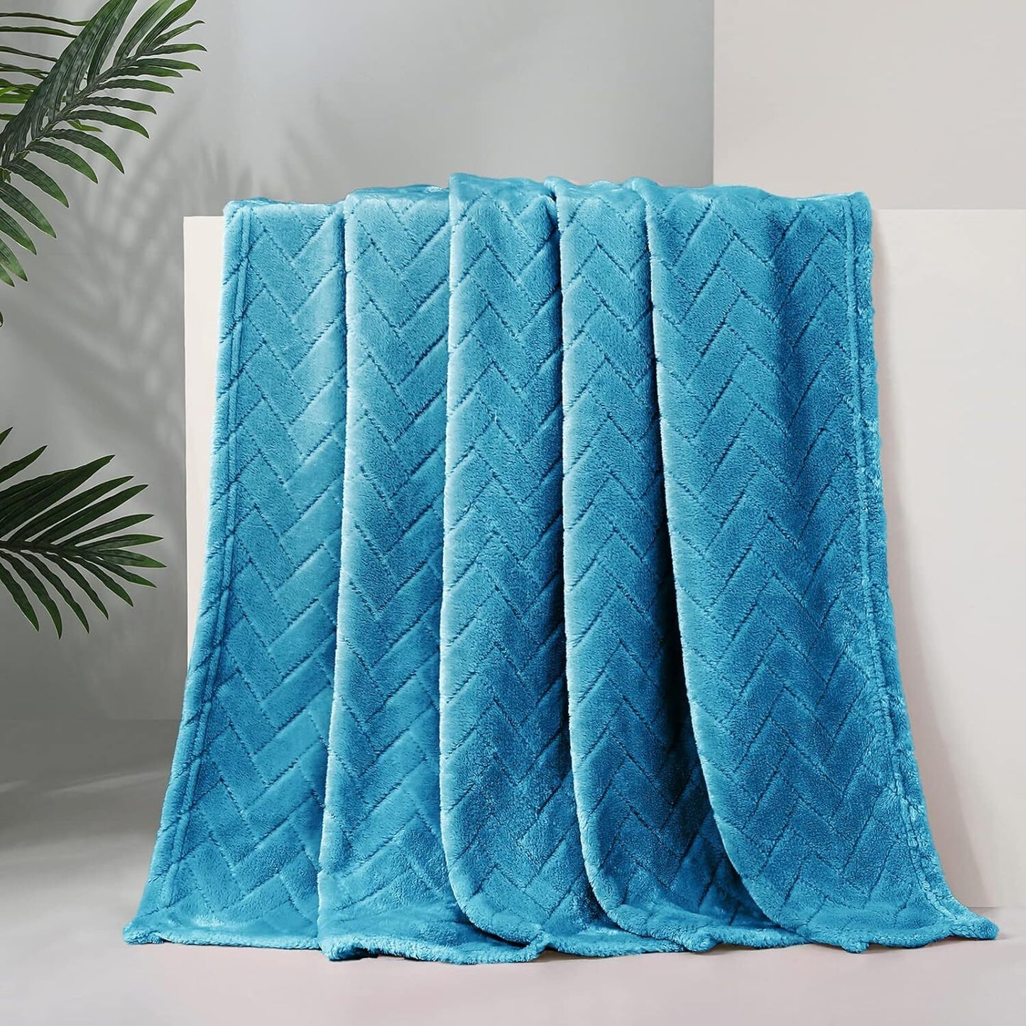 Warm and Breathable: Plush and super soft material makes the blanket warm enough for cuddling up on the couch and napping. Breathable fabric and unique woven technology accelerate air flow to get rid of breaking out in a sweat