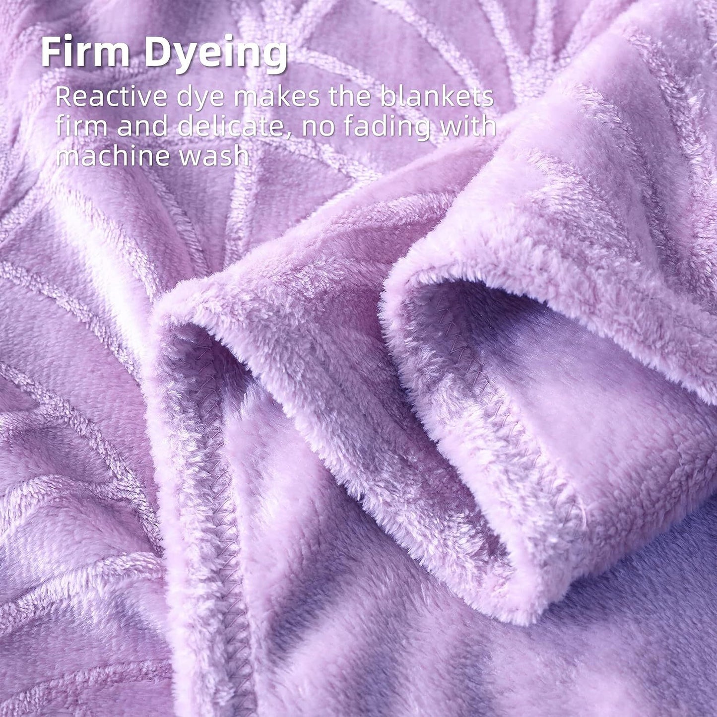 Whale Flotilla Flannel Fleece King Size Bed Blanket, Soft Velvet Lightweight Bedspread Plush Fluffy Coverlet Vintage Design Decorative Blanket for All Season, 90x104 Inch, Lilac