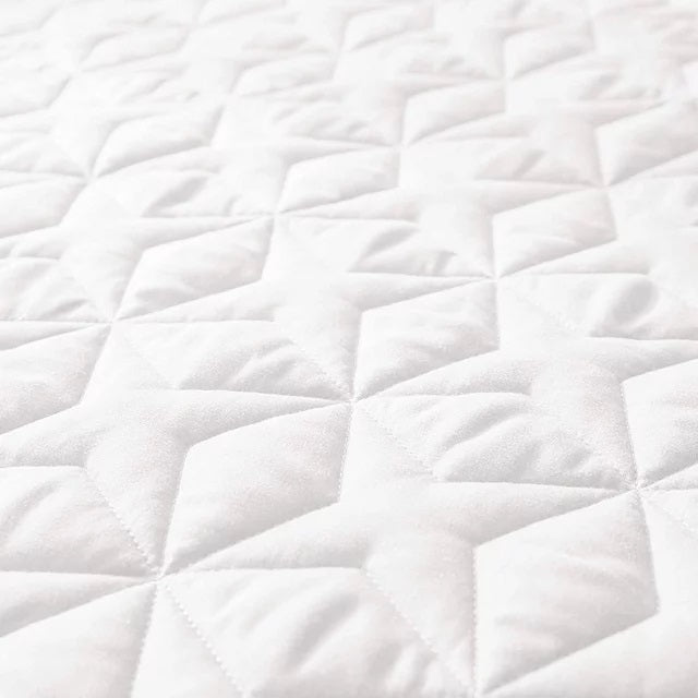 Whale Flotilla Quilt Set Twin Size, Soft Microfiber Lightweight Bedspread Coverlet Bed Cover (Star Pattern) for All Seasons, White, 2 Pieces (Includes 1 Quilt, 1 Sham)