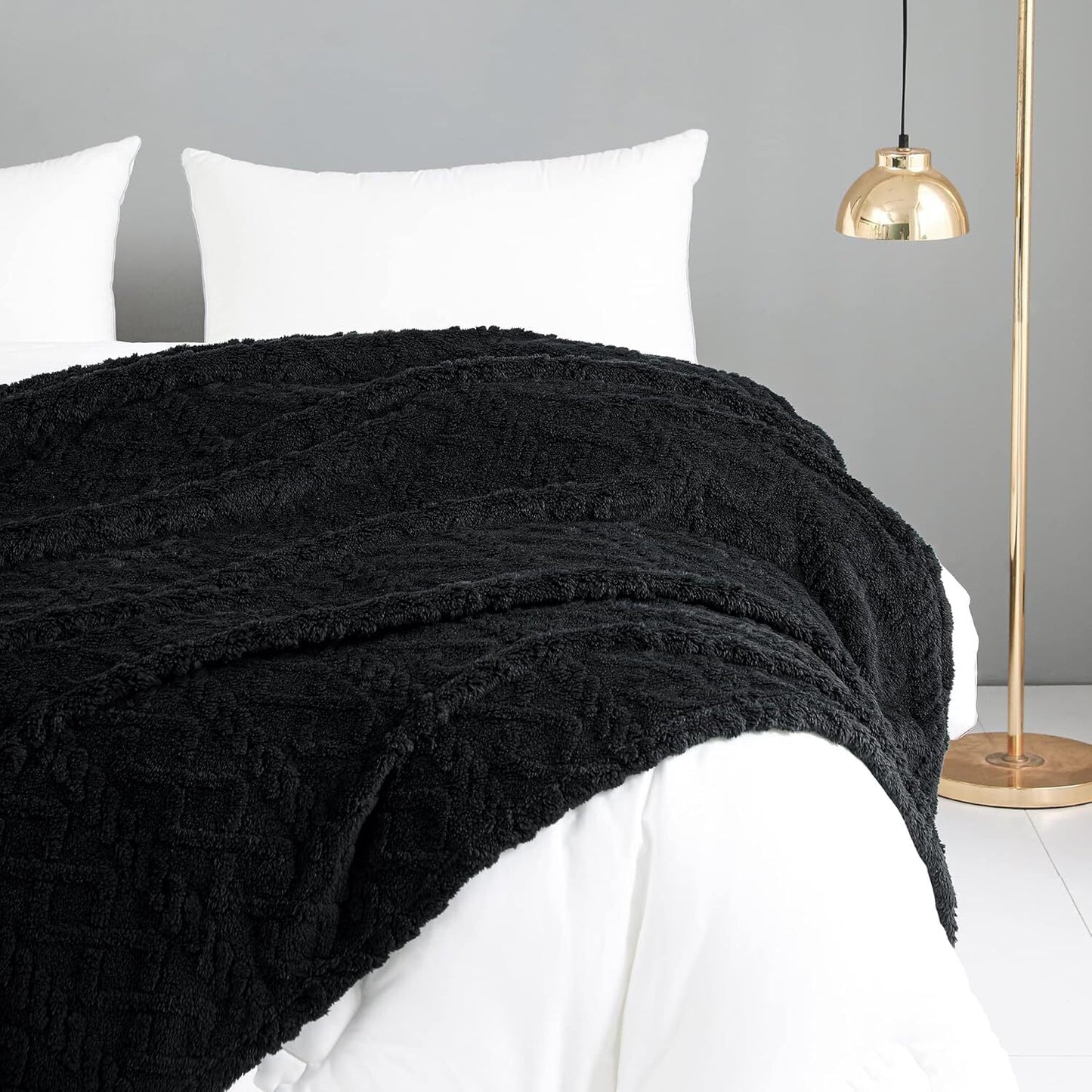 Warm and Breathable: Plush and super soft material makes the blanket warm enough for cuddling up on the couch and napping. Breathable fabric and unique woven technology accelerate air flow to get rid of breaking out in a sweat