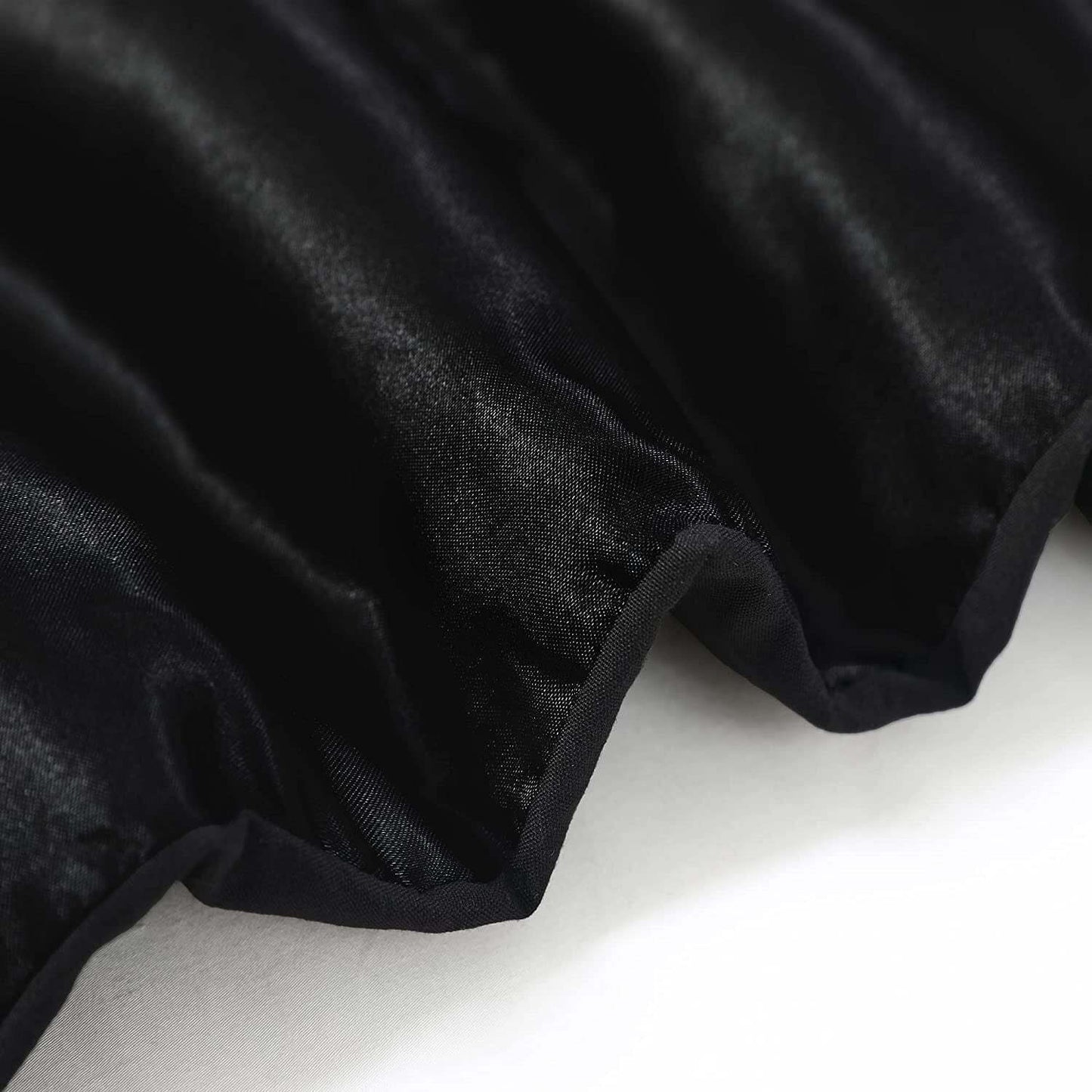 Whale Flotilla 3-Piece Reversible Queen Size Comforter Set/ Bedding Set, Soft Satin Comforter with 2 Satin Pillowcases, Lightweight Duvet Set for All Seasons, 88"X88", Black