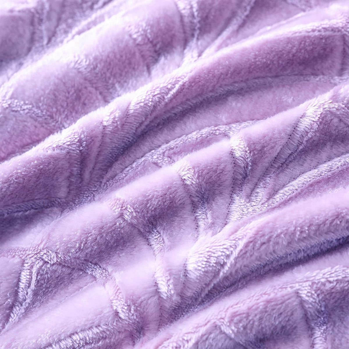 Whale Flotilla Fleece Throw Blanket for Couch, Soft Fluffy Sofa Bed Blanket with Vintage Pattern for All Season, Warm and Lightweight, 50x60 Inch, Lilac