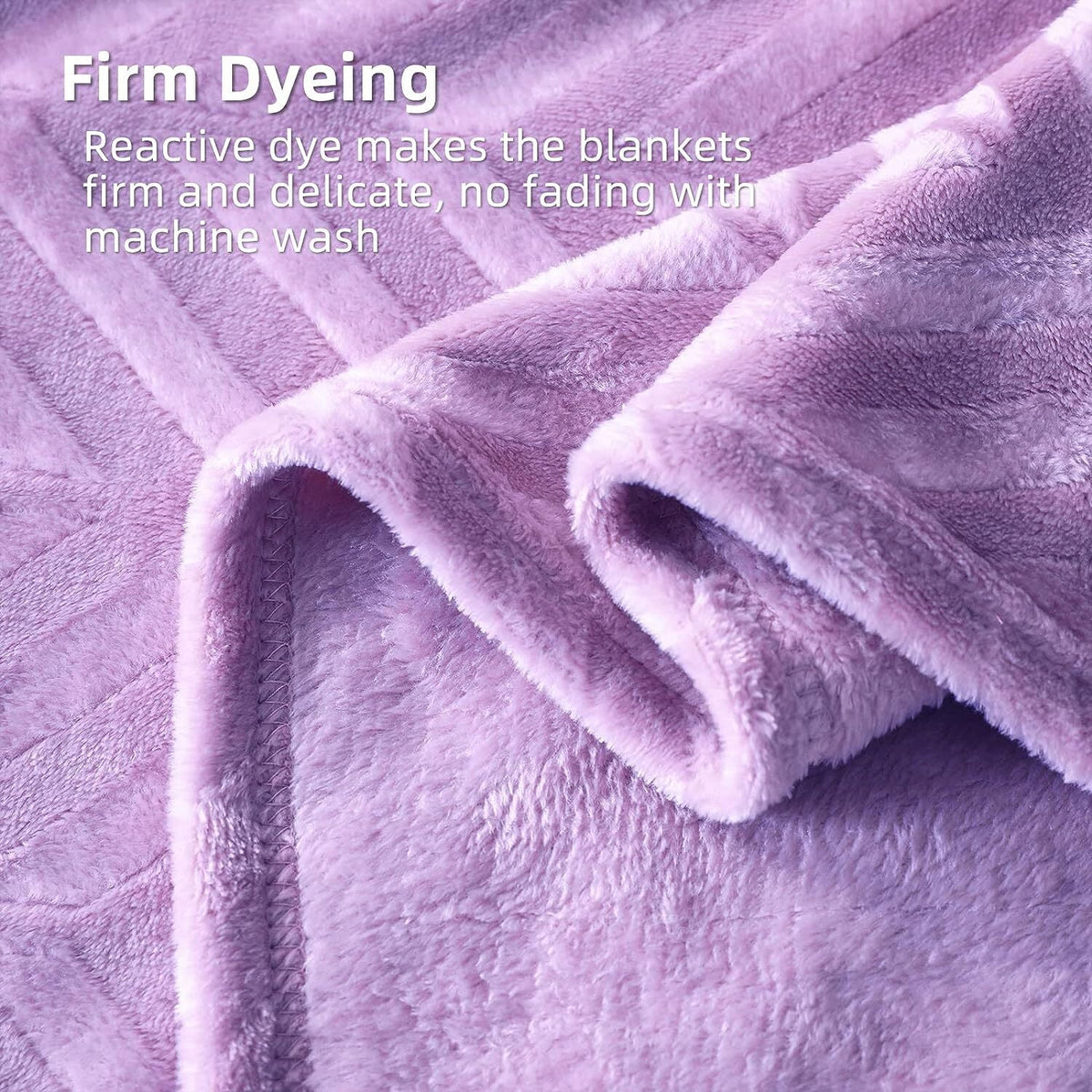 Whale Flotilla Flannel Fleece Twin Size 60x80 Inch Bed Blanket, Soft Velvet Lightweight Bedspread Plush Fluffy Coverlet Chevron Design Decorative Blanket for All Season, Lilac