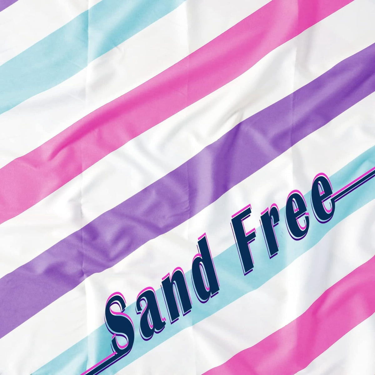 Whale Flotilla Large 35"x70" Quick Dry Beach Towel, Microfiber Sand Free Beach Towels, Super Absorbent Compact Pool Travel Towel, Pink