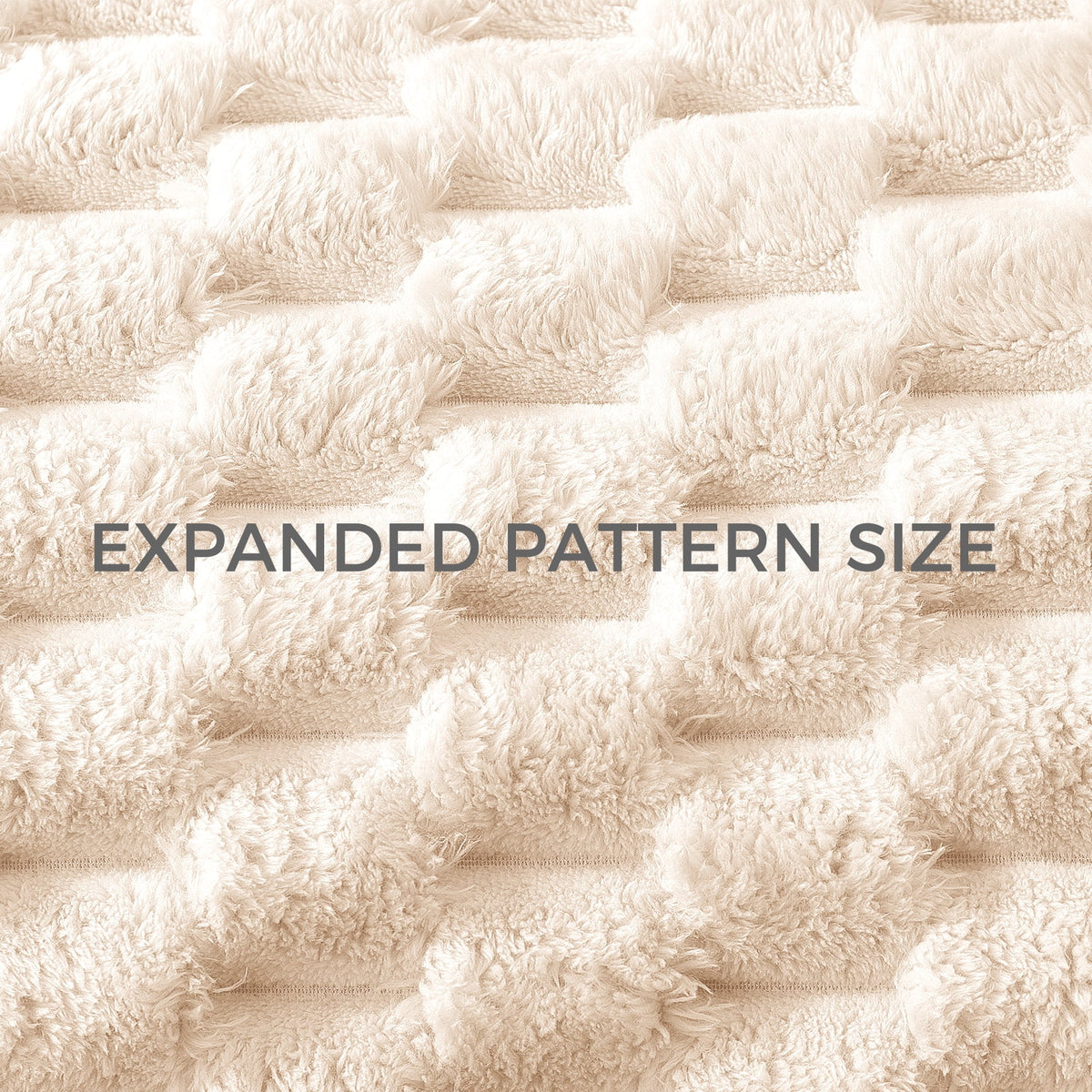 Whale Flotilla 60"x 80" Twin Size Blanket for Bed with Expanded 3D-Jacquard Pattern, Fuzzy Soft Cozy Exquisite Blankets or All Season, Warm and Fluffy, White