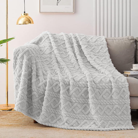 Warm and Breathable: Plush and super soft material makes the blanket warm enough for cuddling up on the couch and napping. Breathable fabric and unique woven technology accelerate air flow to get rid of breaking out in a sweat