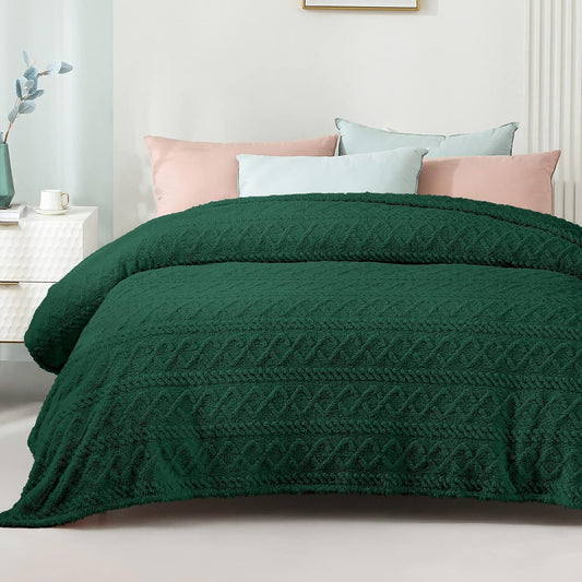 Warm and Breathable: Plush and super soft material makes the blanket warm enough for cuddling up on the couch and napping. Breathable fabric and unique woven technology accelerate air flow to get rid of breaking out in a sweat