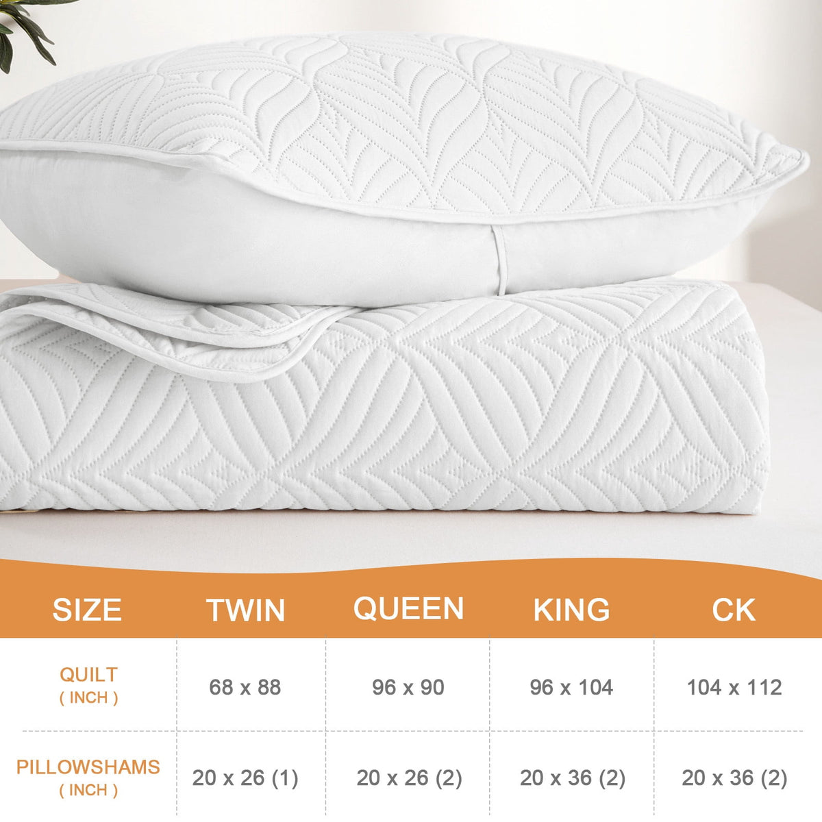 Whale Flotilla California King Size Quilt Set, Soft Ultrasonic 104x112 Inch Bedding Set, Lightweight Bedspread Coverlet with Vintage Pattern, Reversible Bed Cover for All Seasons,White