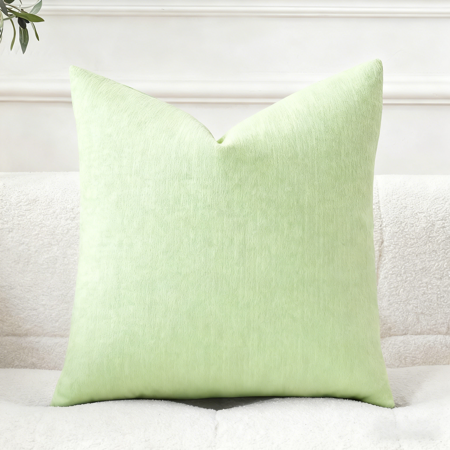 Whale Flotilla Luxury Soft Decorative Throw Pillow Cover, Cushion Cover for Couch Sofa Bed Chair, Stylish Home Decor Accent PillowcaseㄛGreen